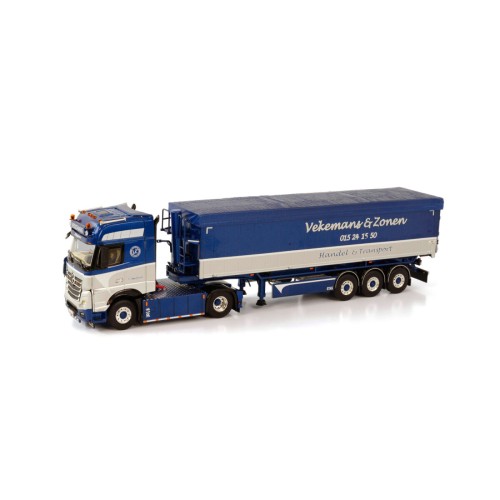 WSI 01-3479 Mercedes Actros Gigaspace kipper trailer Vekemans